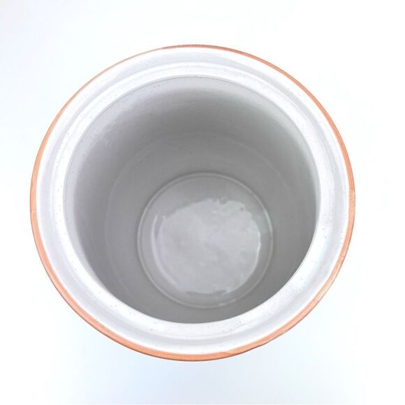 Newcor Stoneware Country Village Cookie Jar Canister - Picture 8 of 11